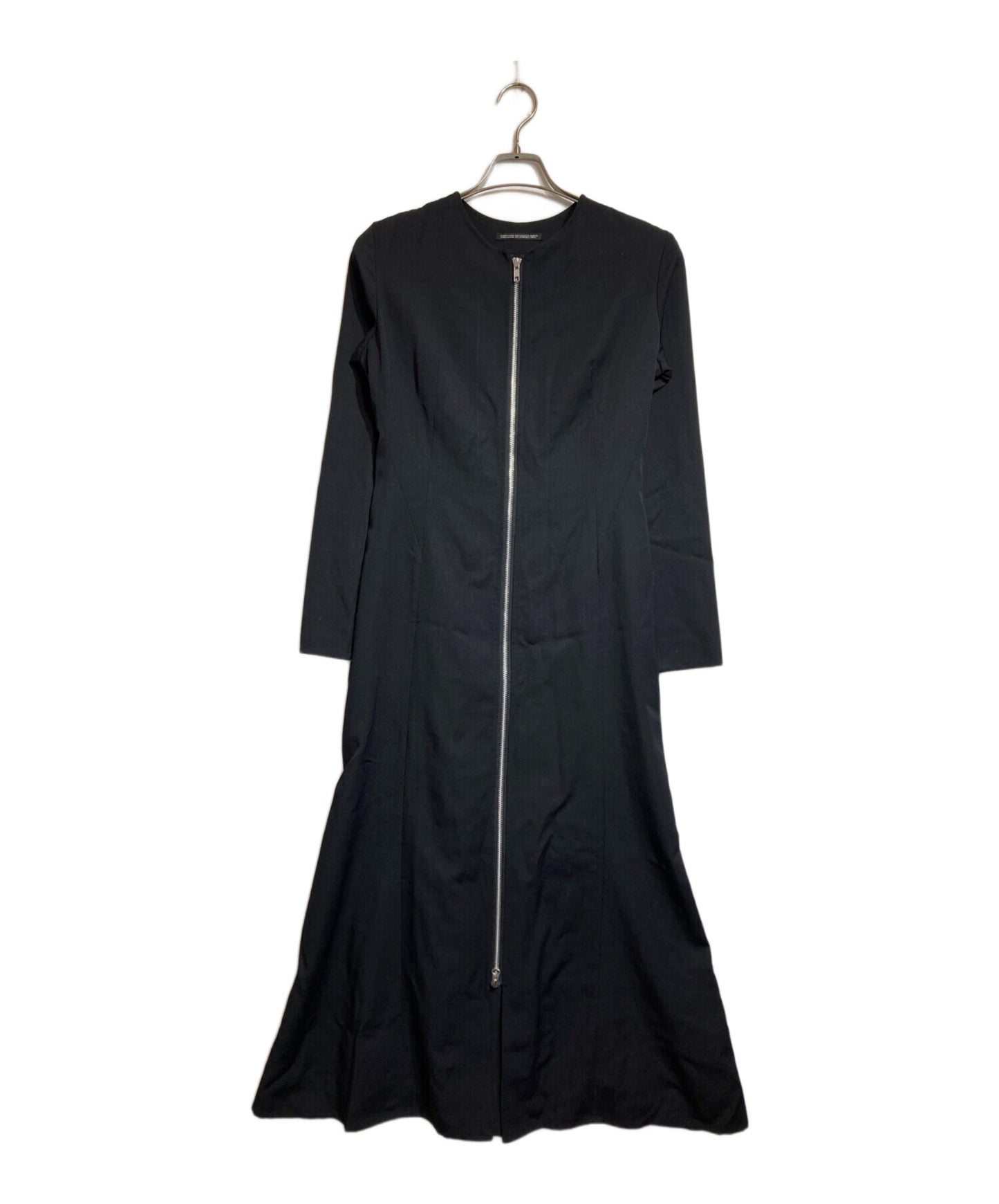 [Pre-owned] yohji yamamoto+noir GABARDINE F ZIP OPEN DRESS NR-D05-100