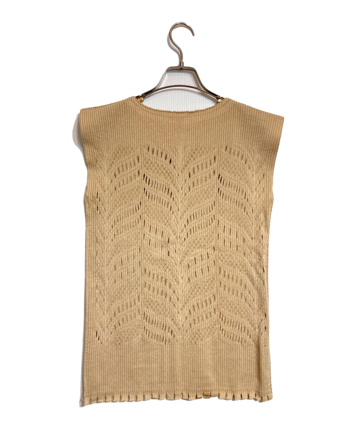 [Pre-owned] A-POC ABLE ISSEY MIYAKE Cut-out sleeveless knit IM62KK705