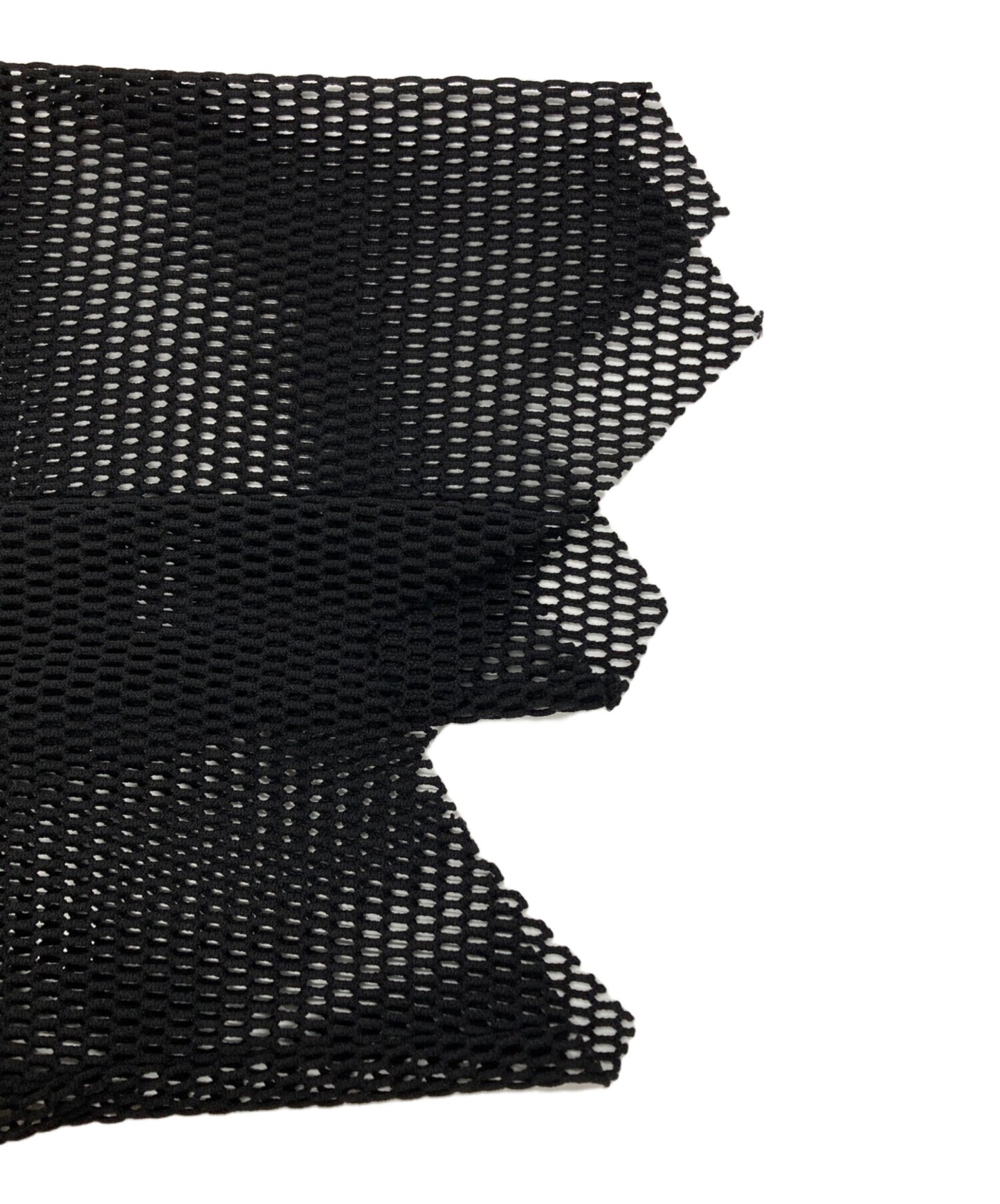 [Pre-owned] BLACK COMME des GARCONS Asymmetrical mesh top 1K-T001