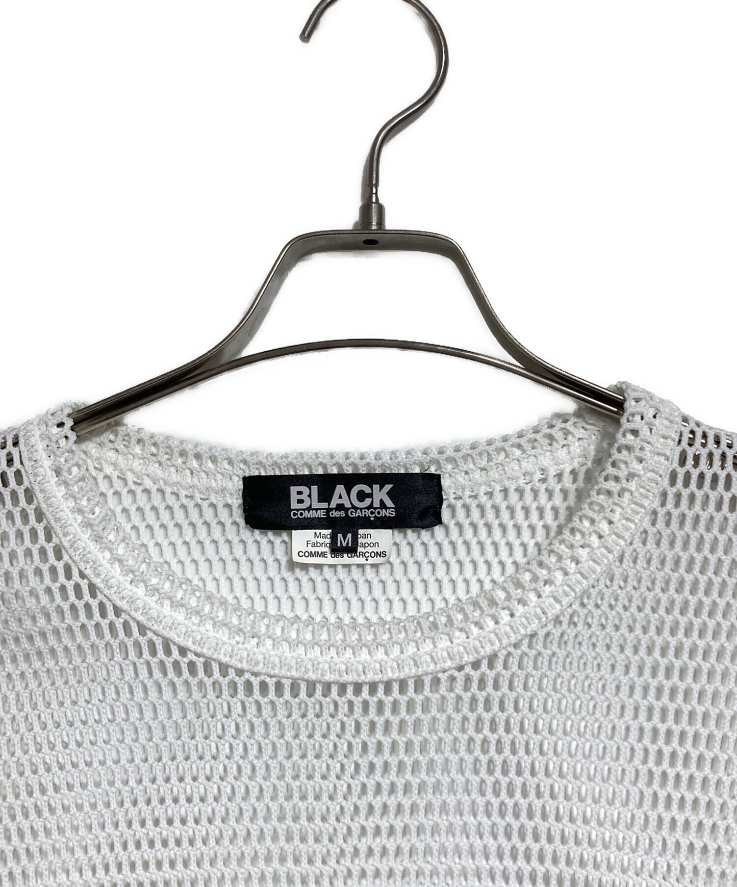 [Pre-owned] BLACK COMME des GARCONS Asymmetry Cut Mesh Cutsew 1K-T001