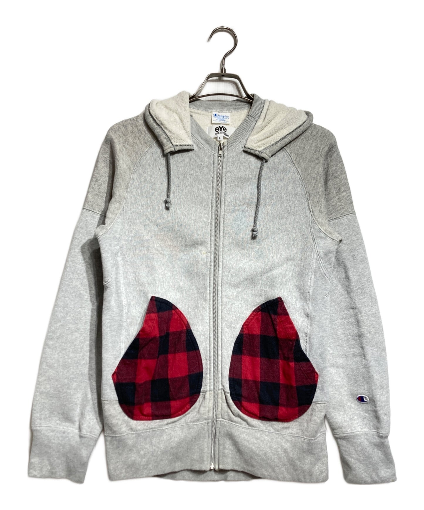[Pre-owned] eYe COMME des GARCONS JUNYAWATANABE MAN Switching Retrofit Zip Hoodie WL-T902