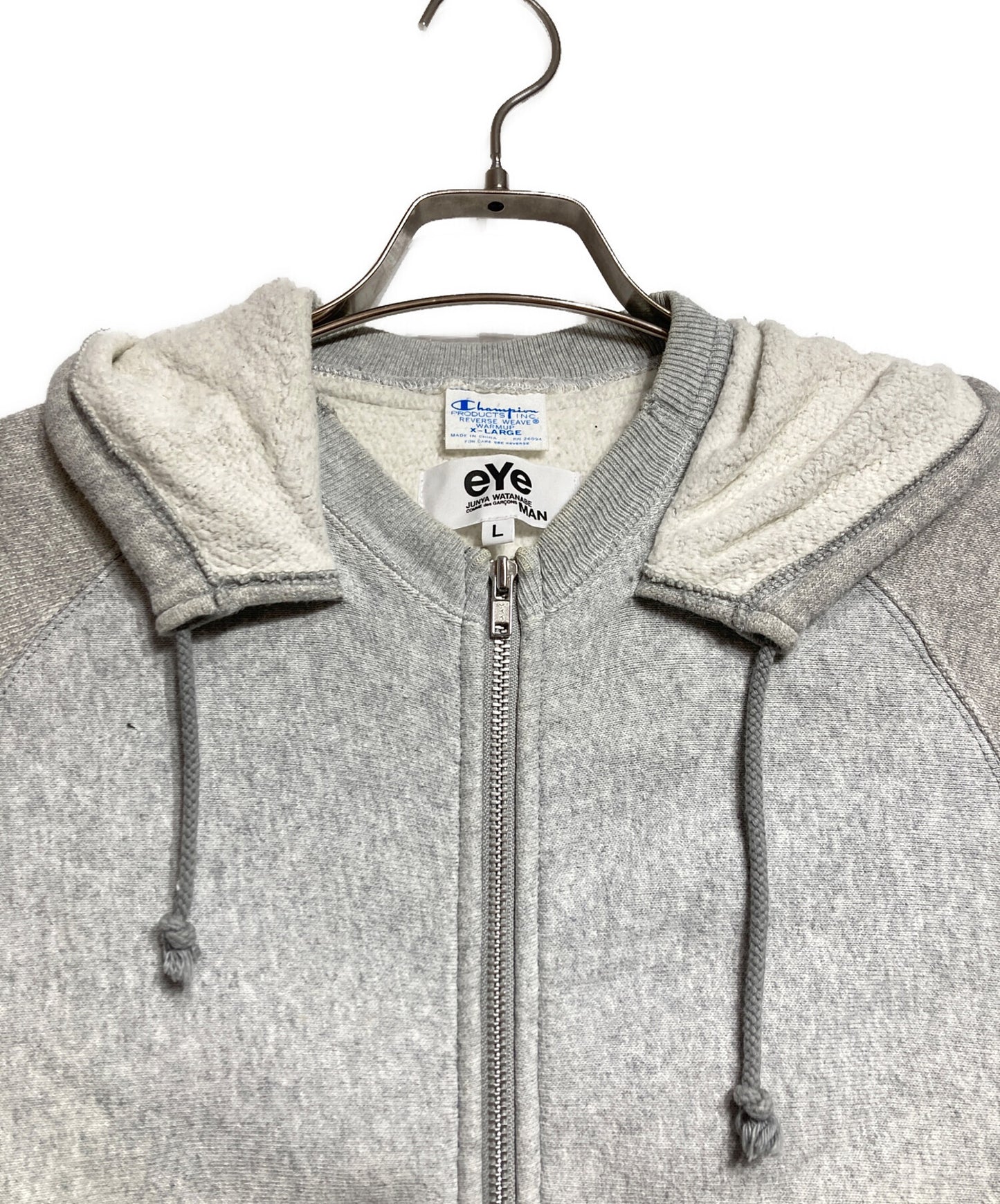 [Pre-owned] eYe COMME des GARCONS JUNYAWATANABE MAN Switching Retrofit Zip Hoodie WL-T902
