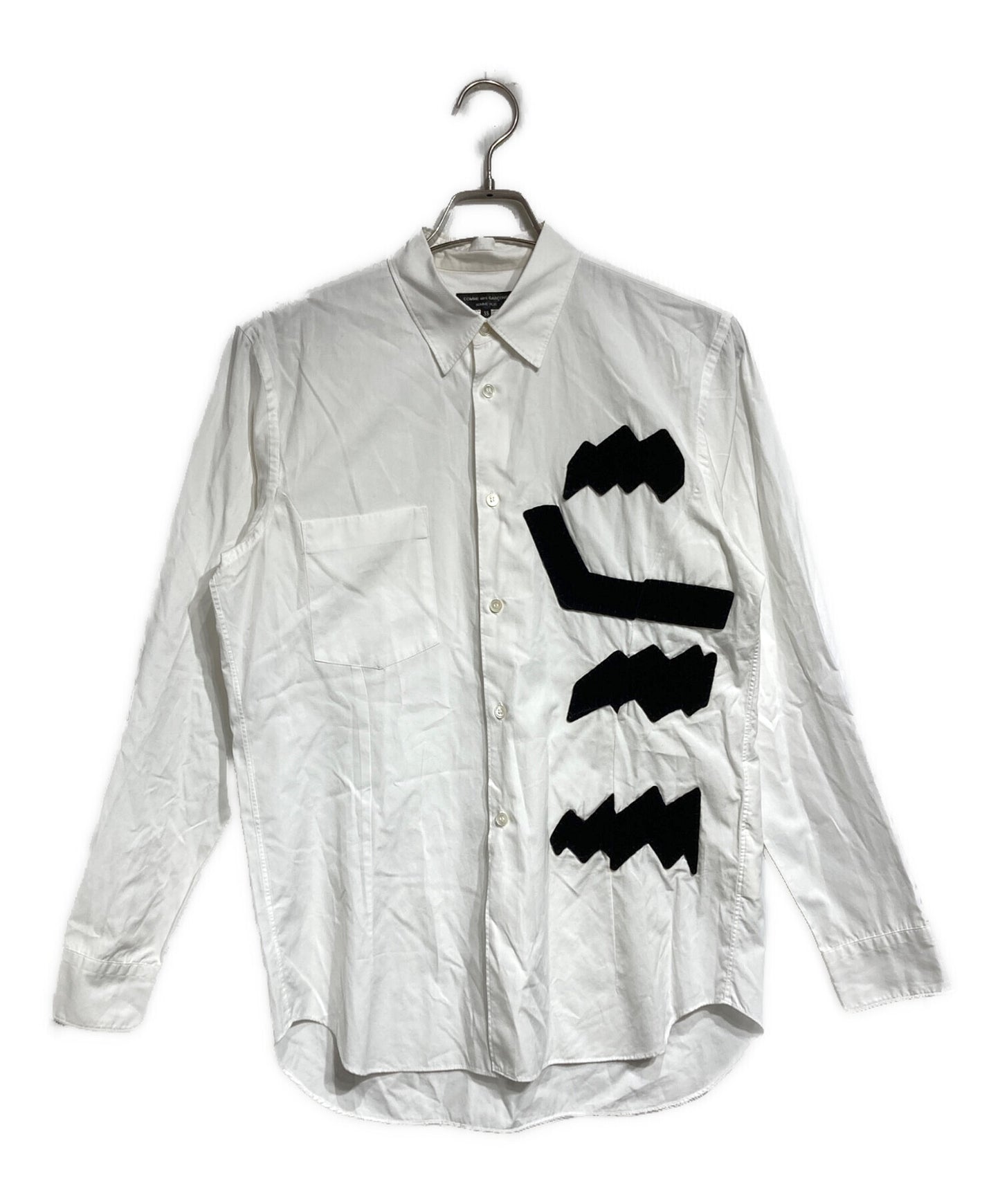 [Pre-owned] COMME des GARCONS HOMME PLUS Velour Patch Design Shirt PR-B006
