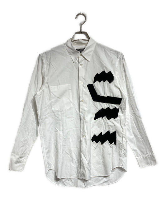 [Pre-owned] COMME des GARCONS HOMME PLUS Velour Patch Design Shirt PR-B006