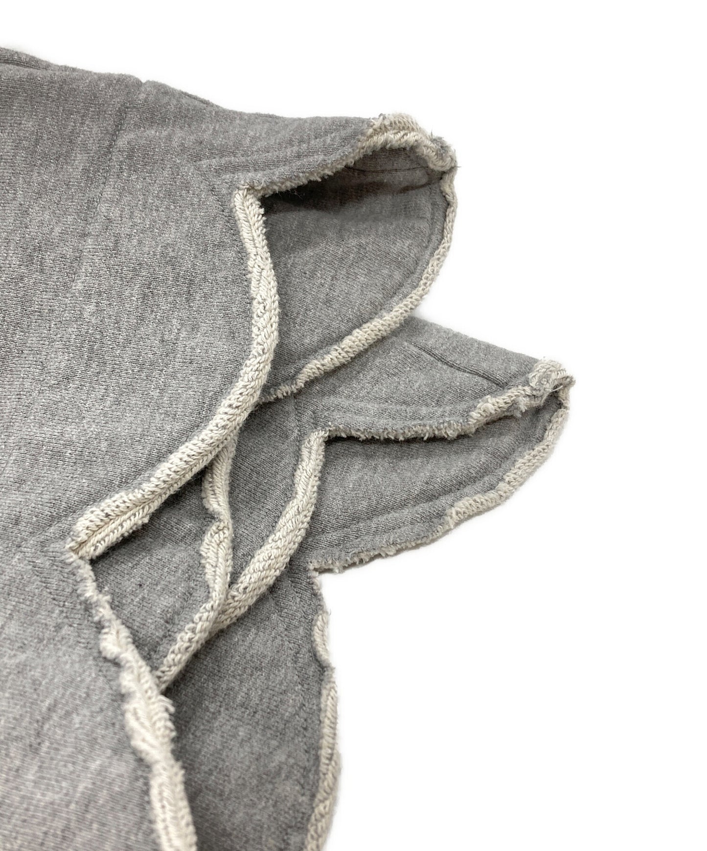 [Pre-owned] COMME des GARCONS COMME des GARCONS Frill Cutting Sweatshirt RI-T007