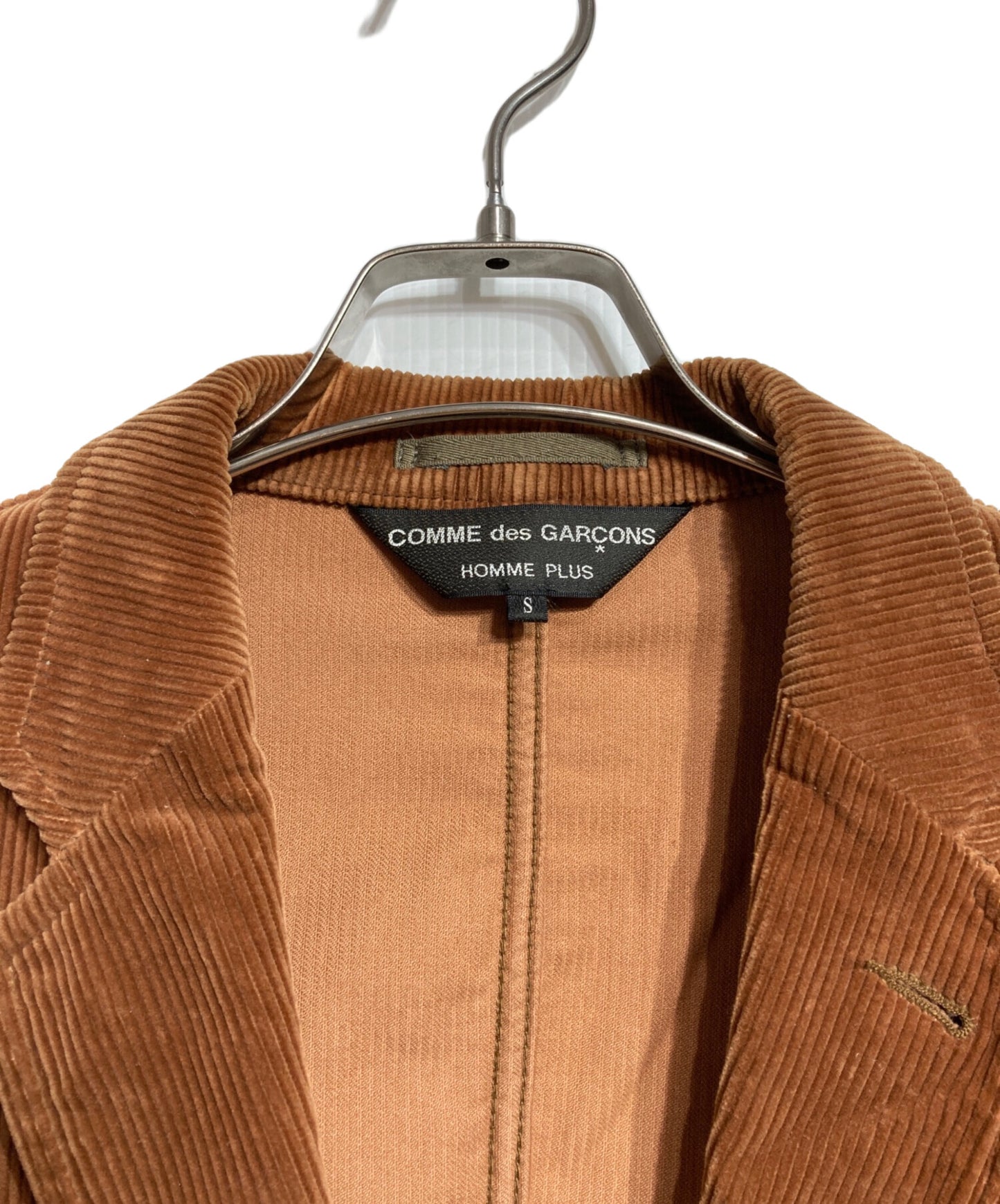 [Pre-owned] COMME des GARCONS HOMME PLUS Covered Button 2B Corduroy Jacket PF-J082