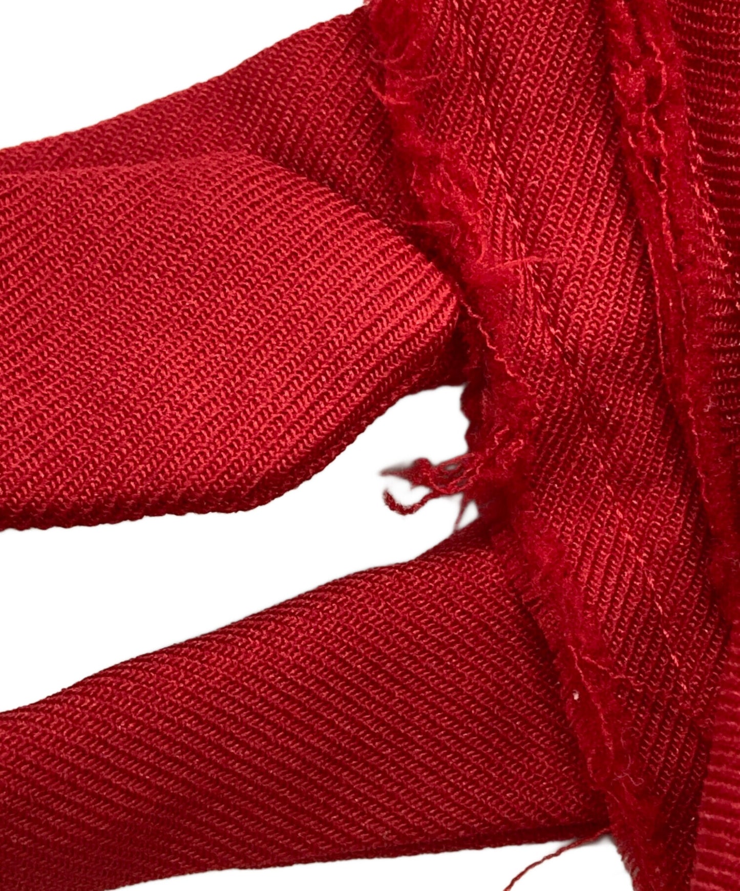 [Pre-owned] COMME des GARCONS COMME des GARCONS Poly-shrunk frill harness bolero RK-K802