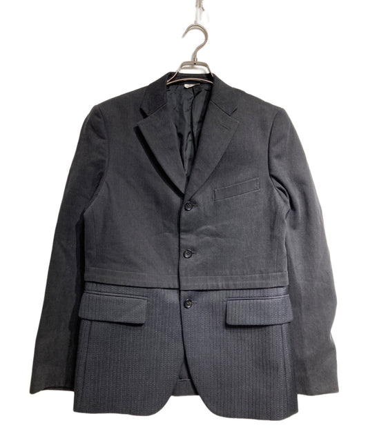 [Pre-owned] COMME des GARCONS HOMME DEUX Panelled 3-Button Jacket DJ-J028