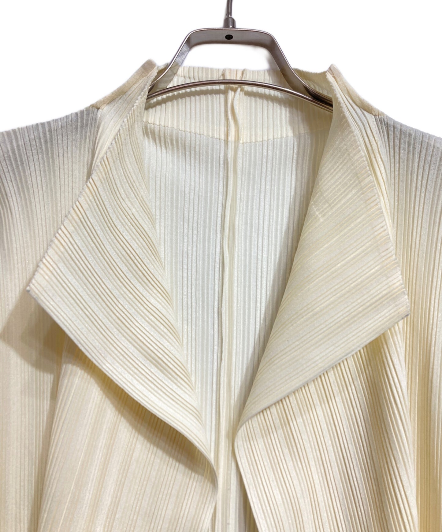 [Pre-owned] PLEATS PLEASE Pleated Cardigan PP23-FA351