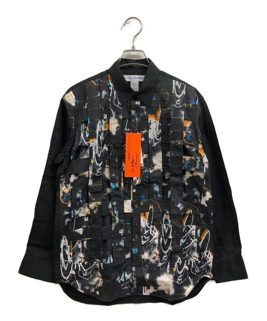 [Pre-owned] COMME des GARCONS SHIRT 20AW print grid shirt W28037