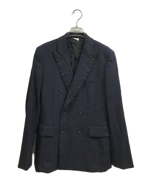 [Pre-owned] COMME des GARCONS HOMME PLUS 11AW Striped Peaked Lapel Jacket PH-J008 AD2011