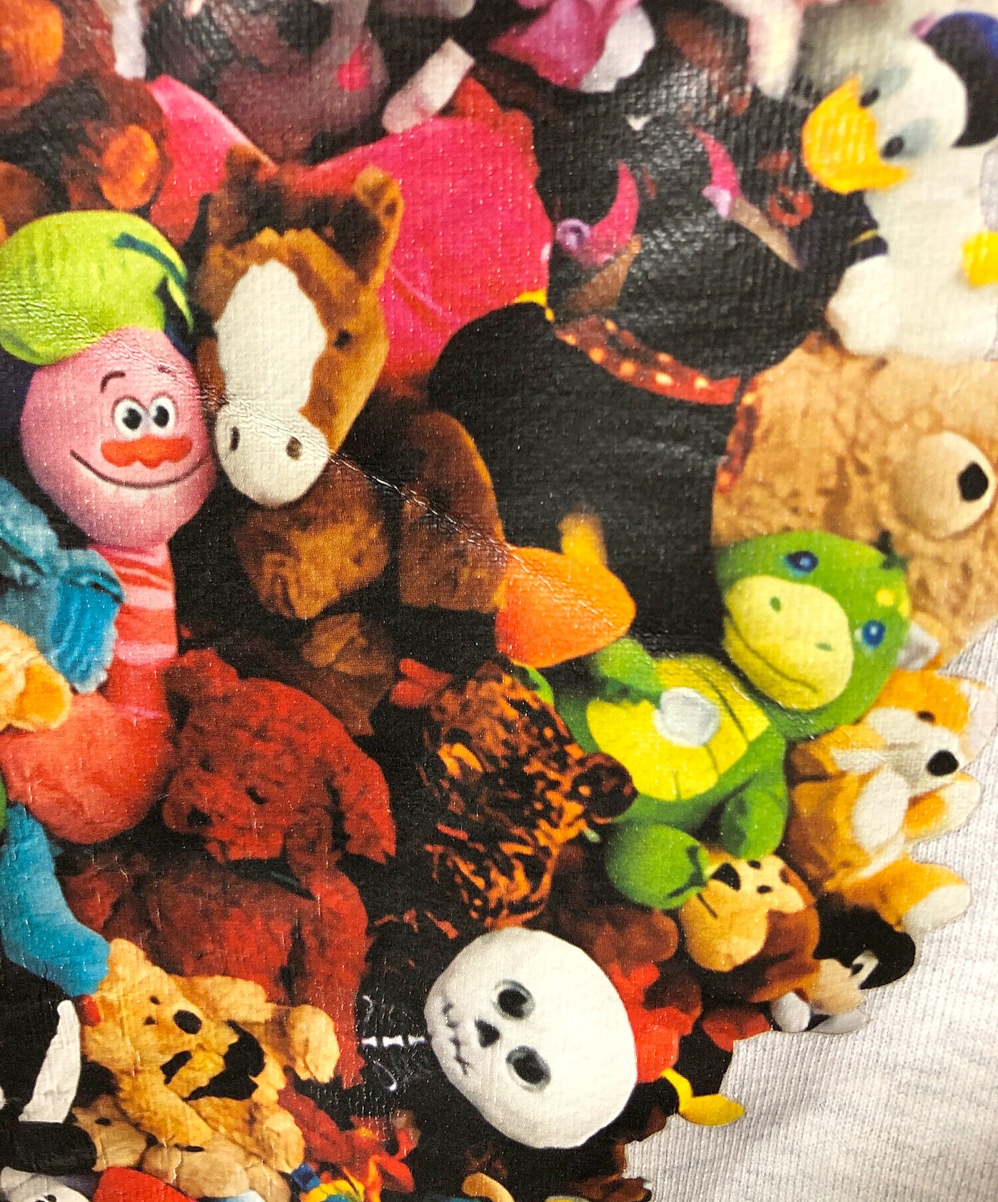 [Pre-owned] stussy Plush Hoodie Ash Heather