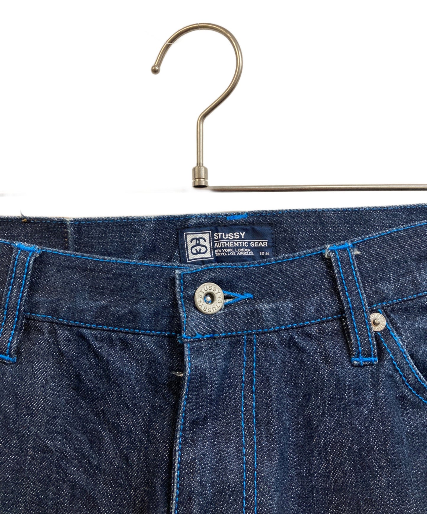 [Pre-owned] stussy denim shorts