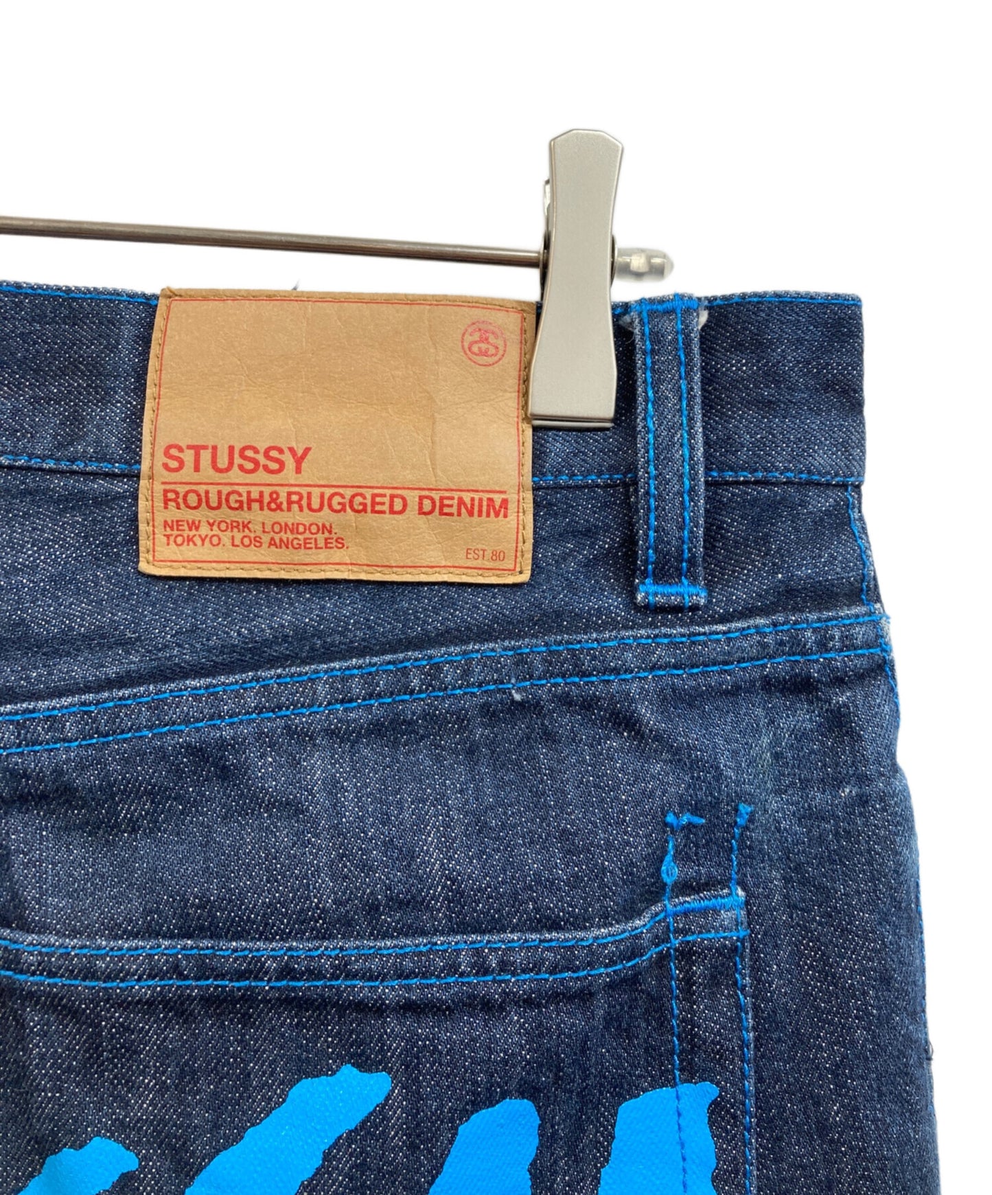 [Pre-owned] stussy denim shorts