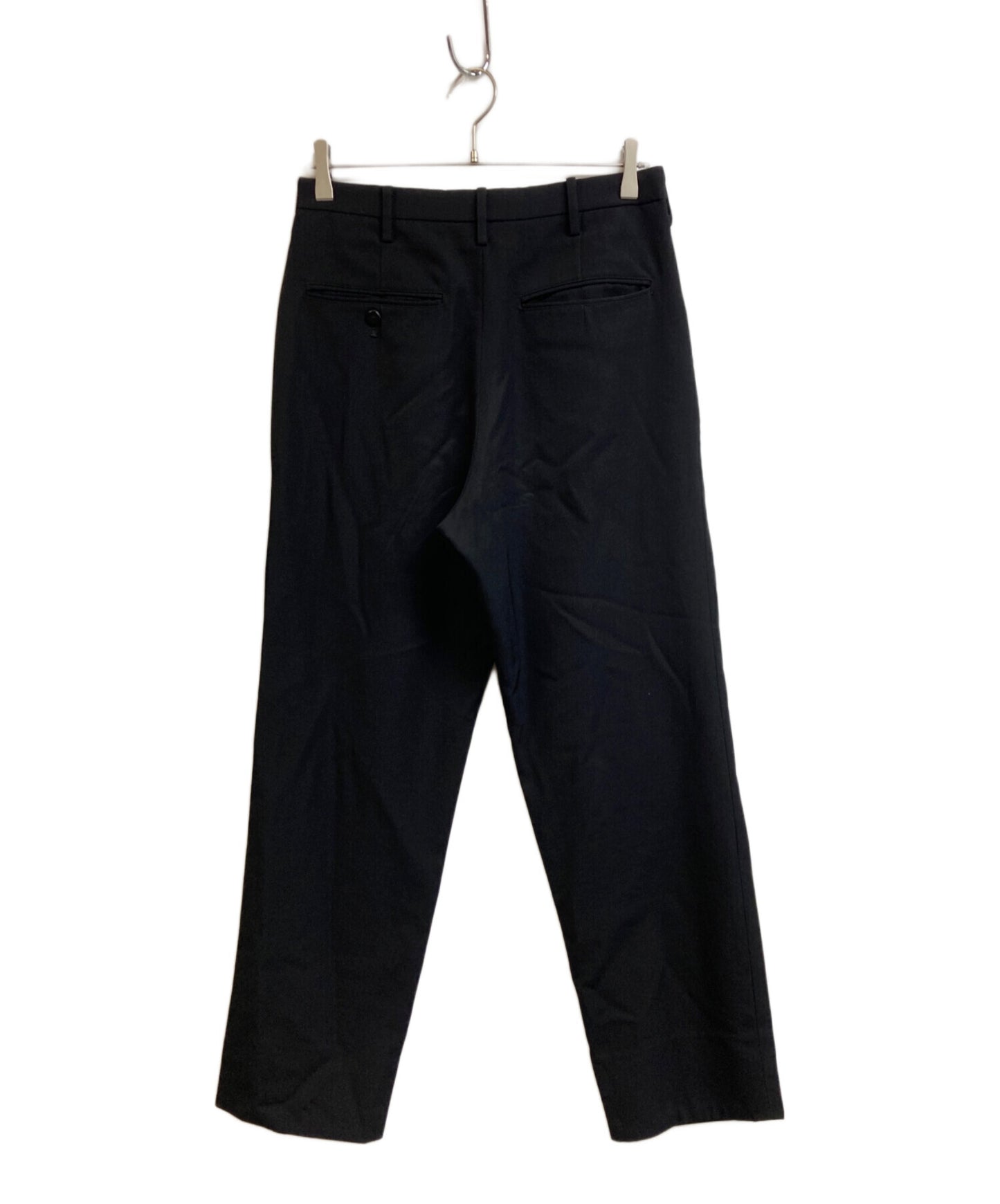 [Pre-owned] Yohji Yamamoto pour homme Wool gabardine side-zip tapered pants HJ-P02-100