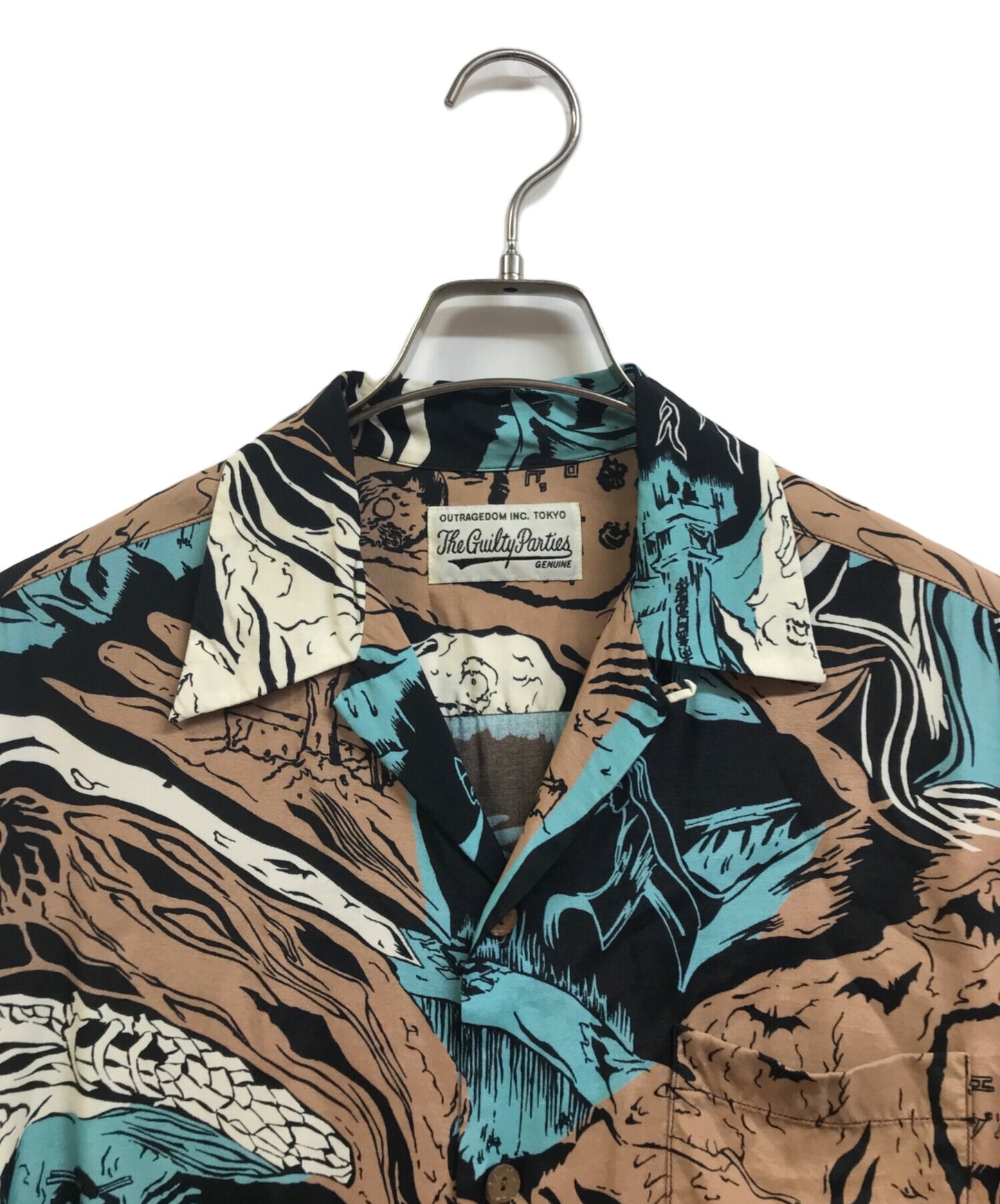 [Pre-owned] WACKO MARIA Erotic horror zombie nude aloha shirt