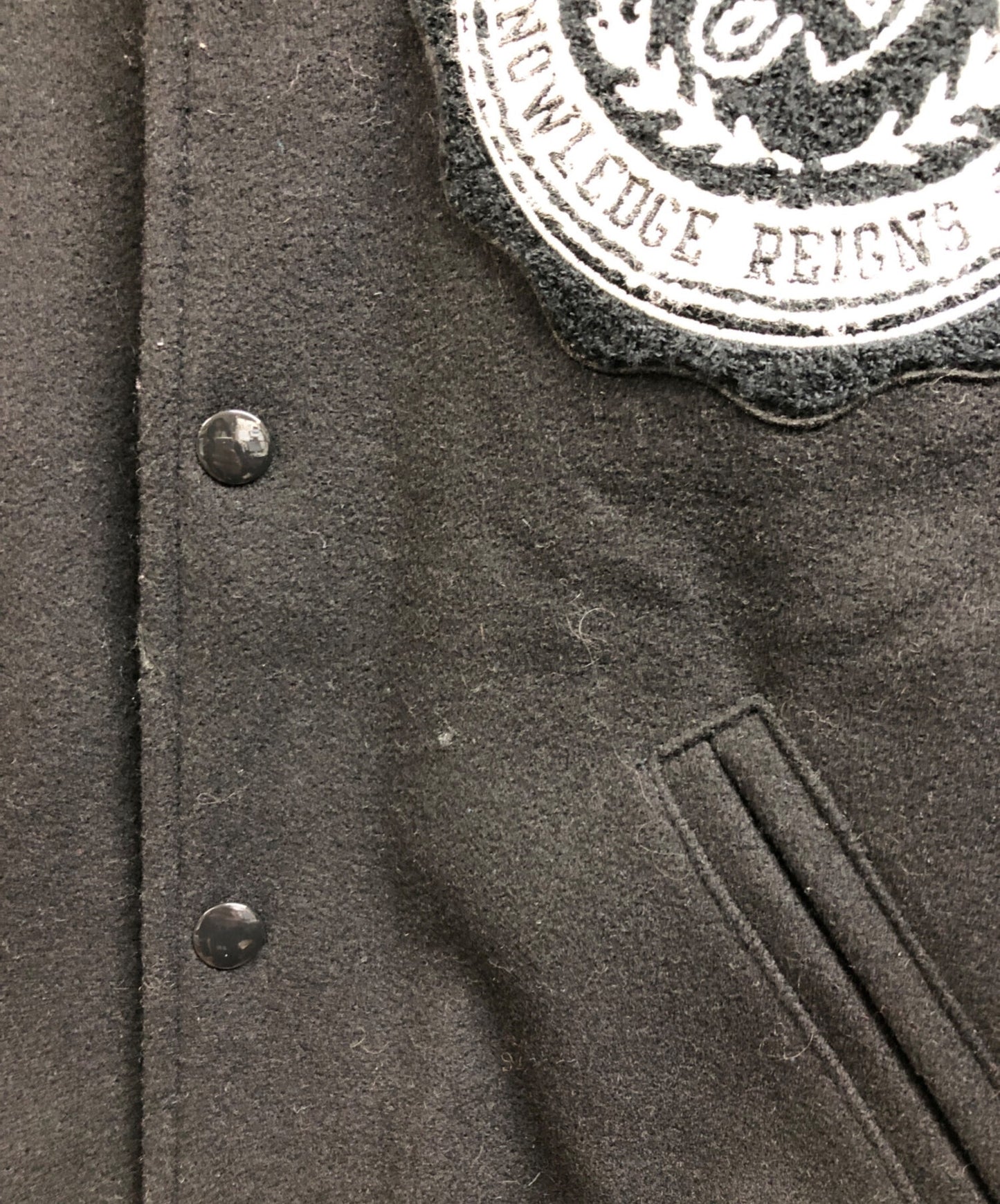 [Pre-owned] SUPREME Veritas Varsity Jacket