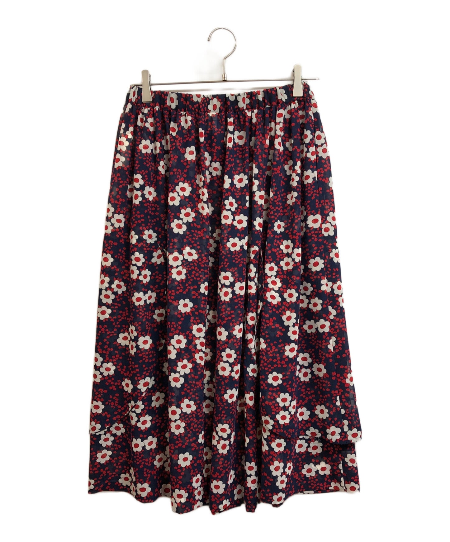 [Pre-owned] COMME des GARCONS COMME des GARCONS flowered skirt RI-S020