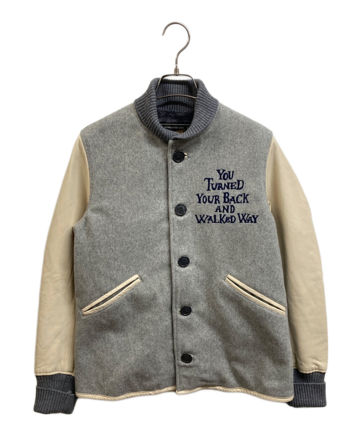 [Pre-owned] Hysteric Glamour jacket with team's logo 0163AB07