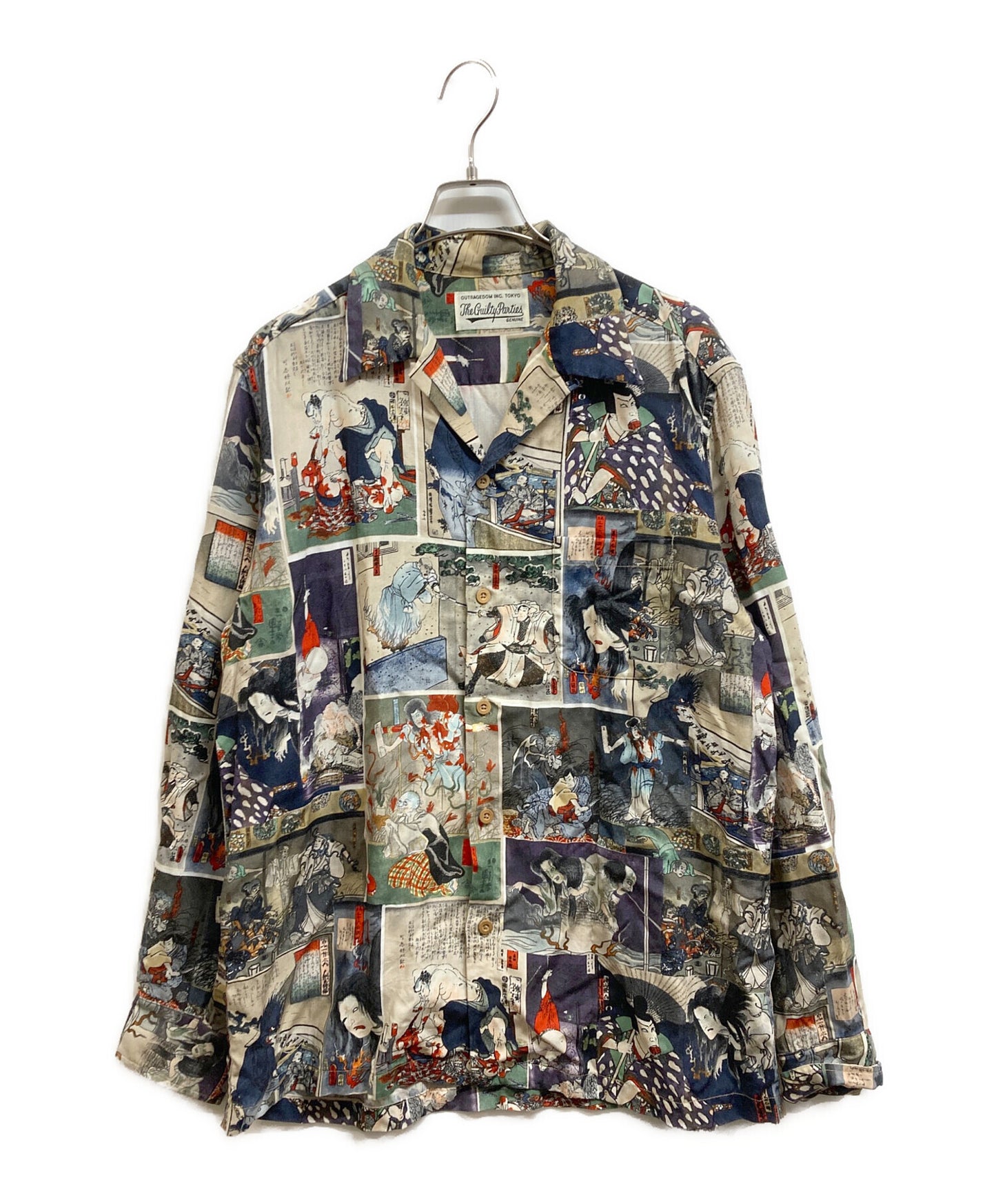 [Pre-owned] WACKO MARIA Cruelty-free open-collar shirt