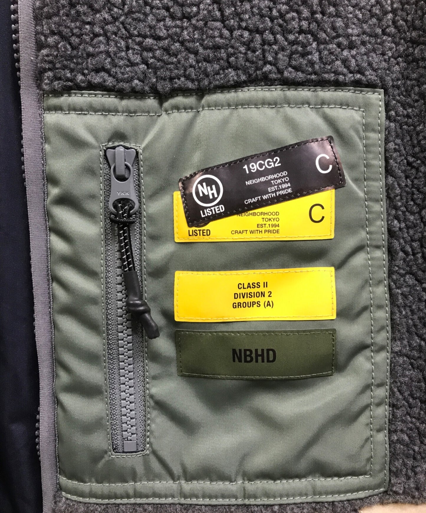 [Pre-owned] NEIGHBORHOOD boa fleece jacket 192SZNH-JKM04