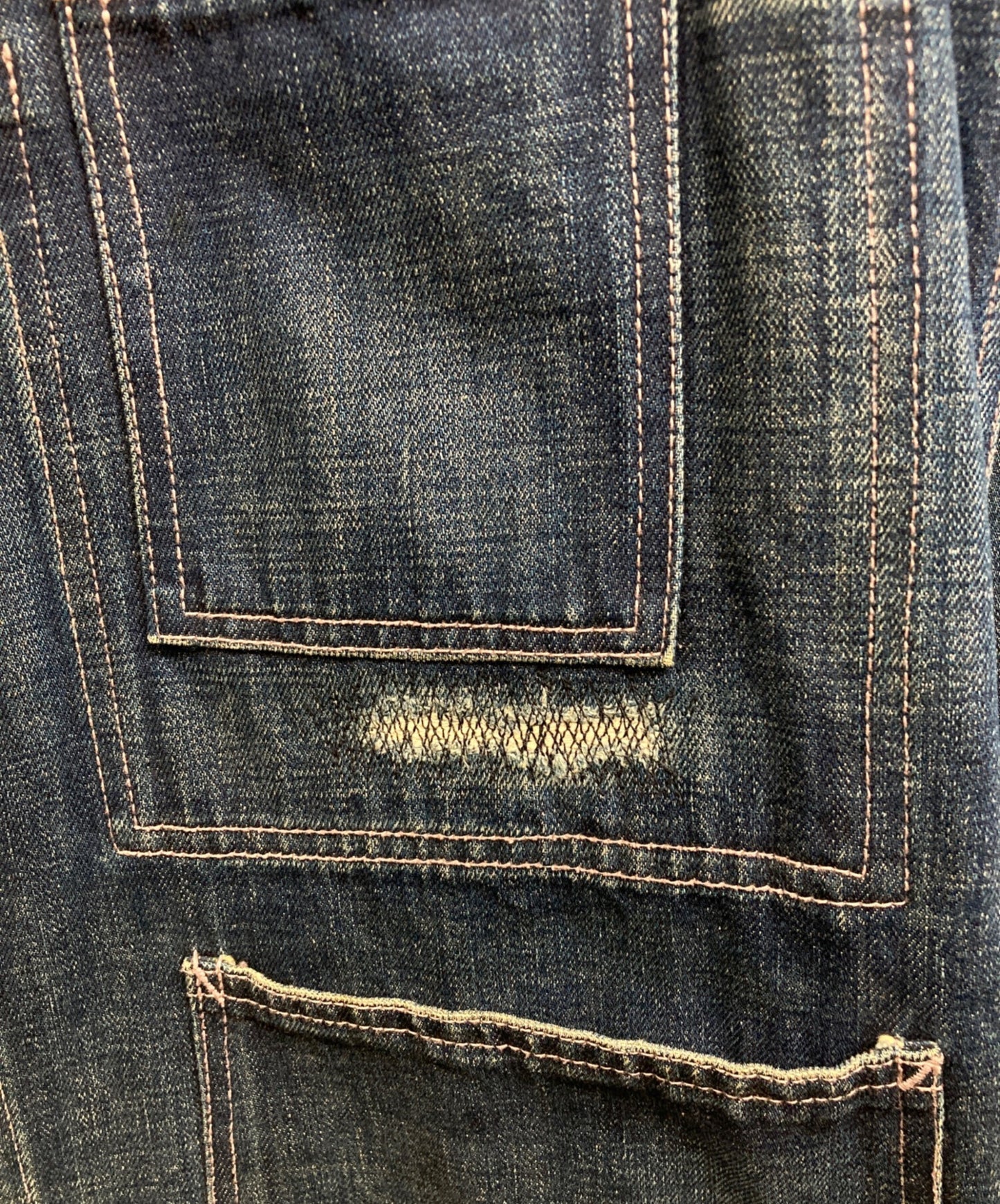 [Pre-owned] NEIGHBORHOOD Repaired Denim Coveralls