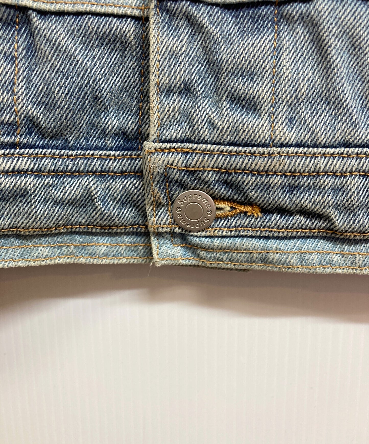 [Pre-owned] SUPREME Layered Denim Trucker Jacket