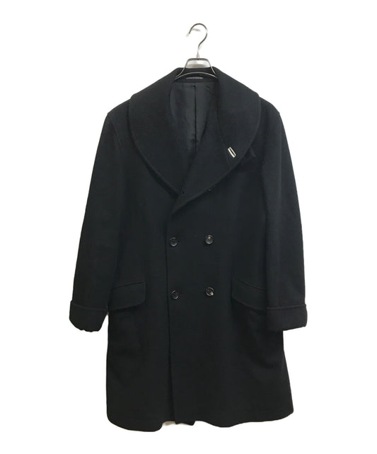 [Pre-owned] Yohji Yamamoto pour homme 01AW Double-breasted overcoat HV-C20-199