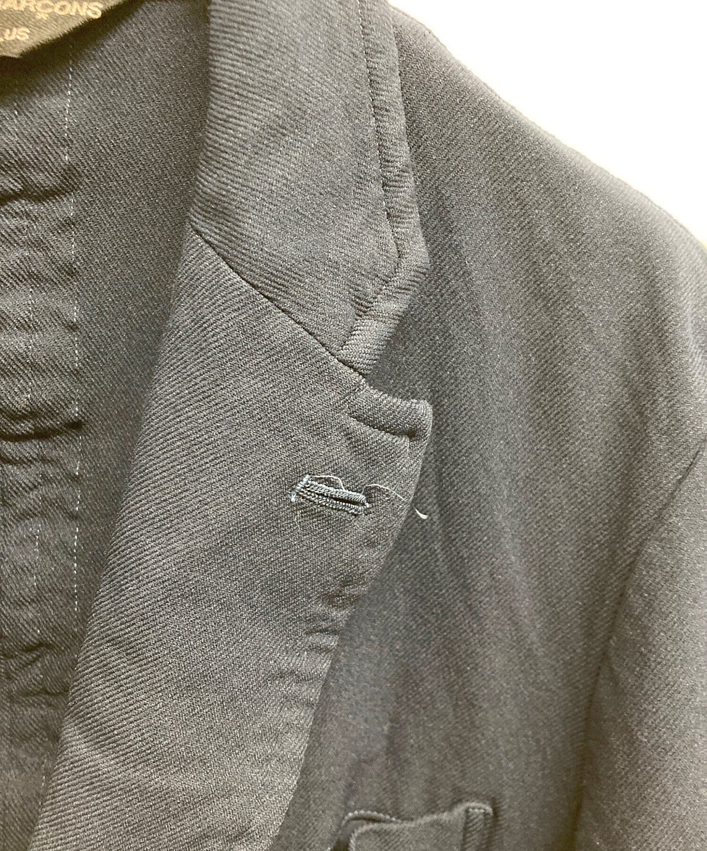 [Pre-owned] COMME des GARCONS HOMME PLUS Stretch Poly Tartan Check Switched Jacket AD2009