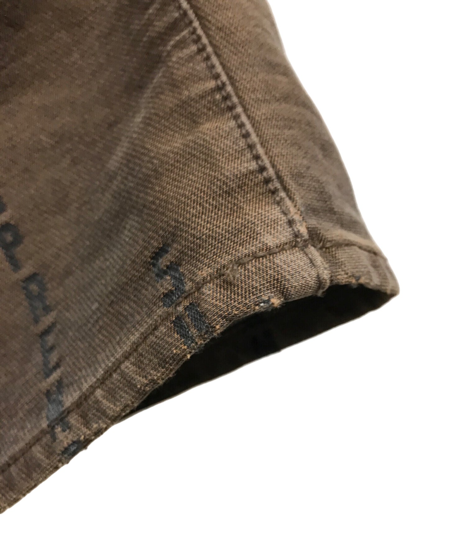 [Pre-owned] SUPREME stripe jacquard regular jean