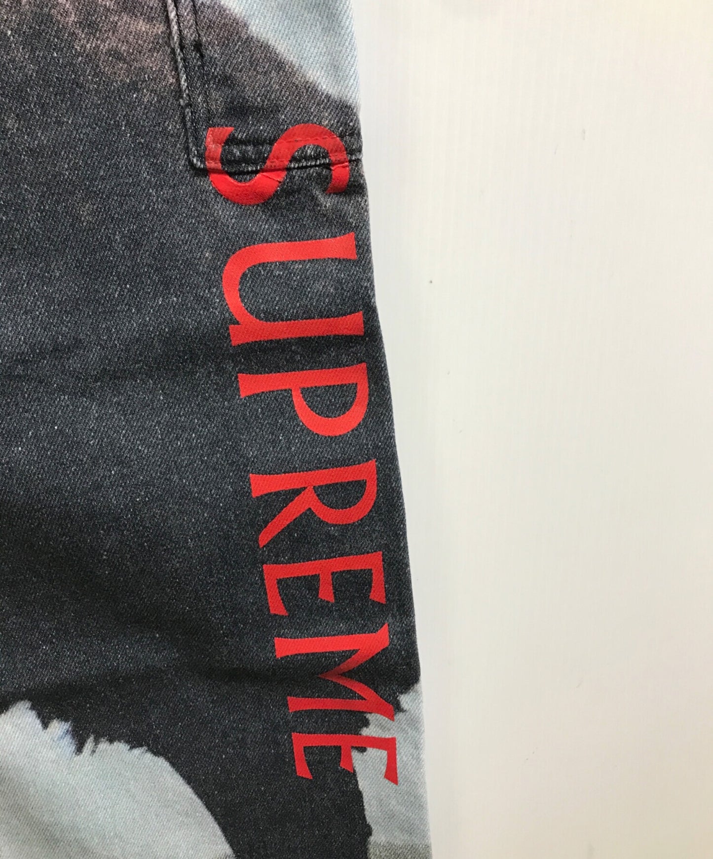 [Pre-owned] SUPREME demien hirst painter jean Black