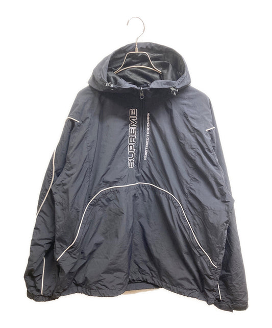 [Pre-owned] SUPREME Paneled Half Zip Pullover