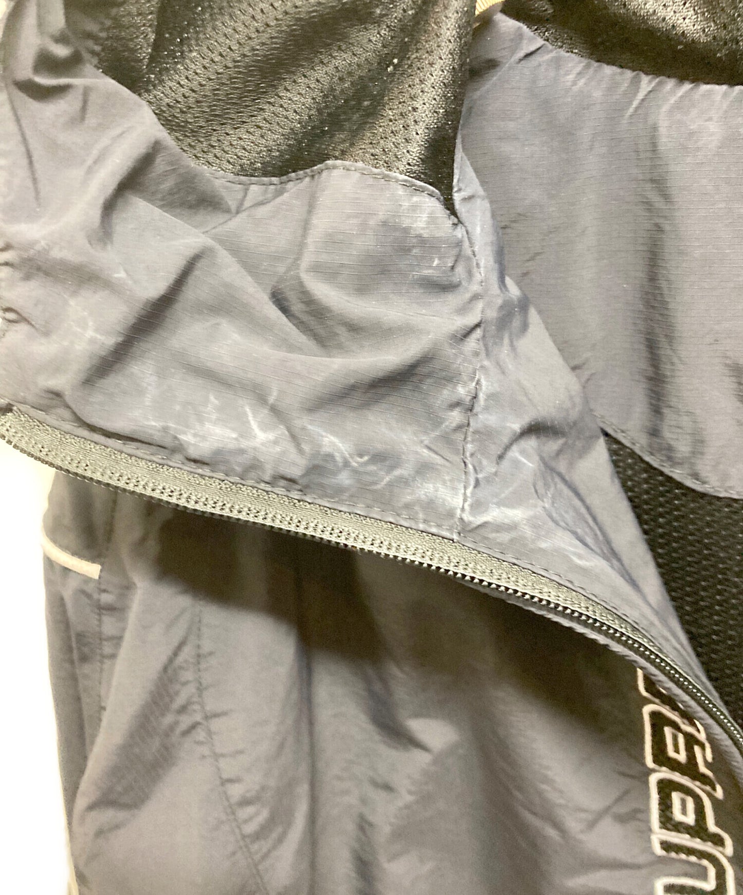 [Pre-owned] SUPREME Paneled Half Zip Pullover