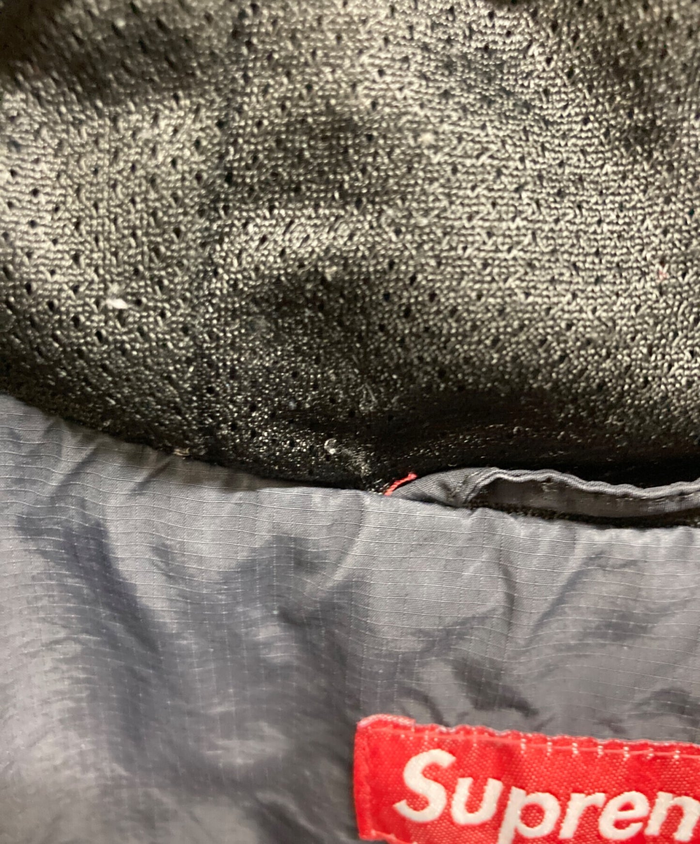 [Pre-owned] SUPREME Paneled Half Zip Pullover