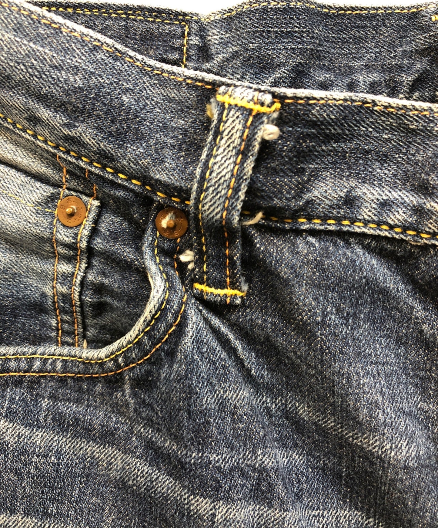 [Pre-owned] EVISU denim shorts