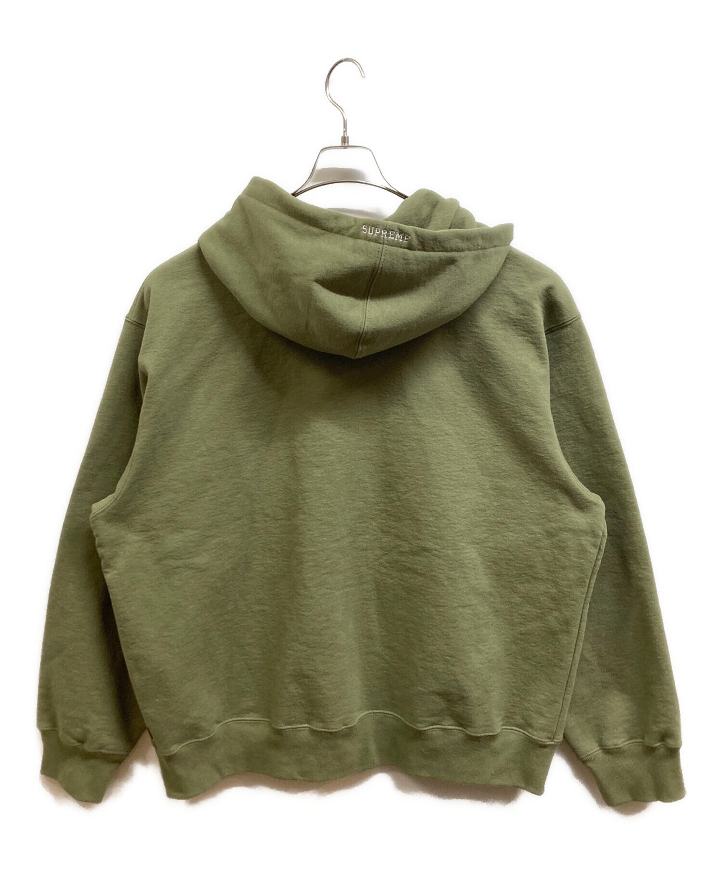 [Pre-owned] SUPREME S logo Zip Up Hooded Sweatshirt