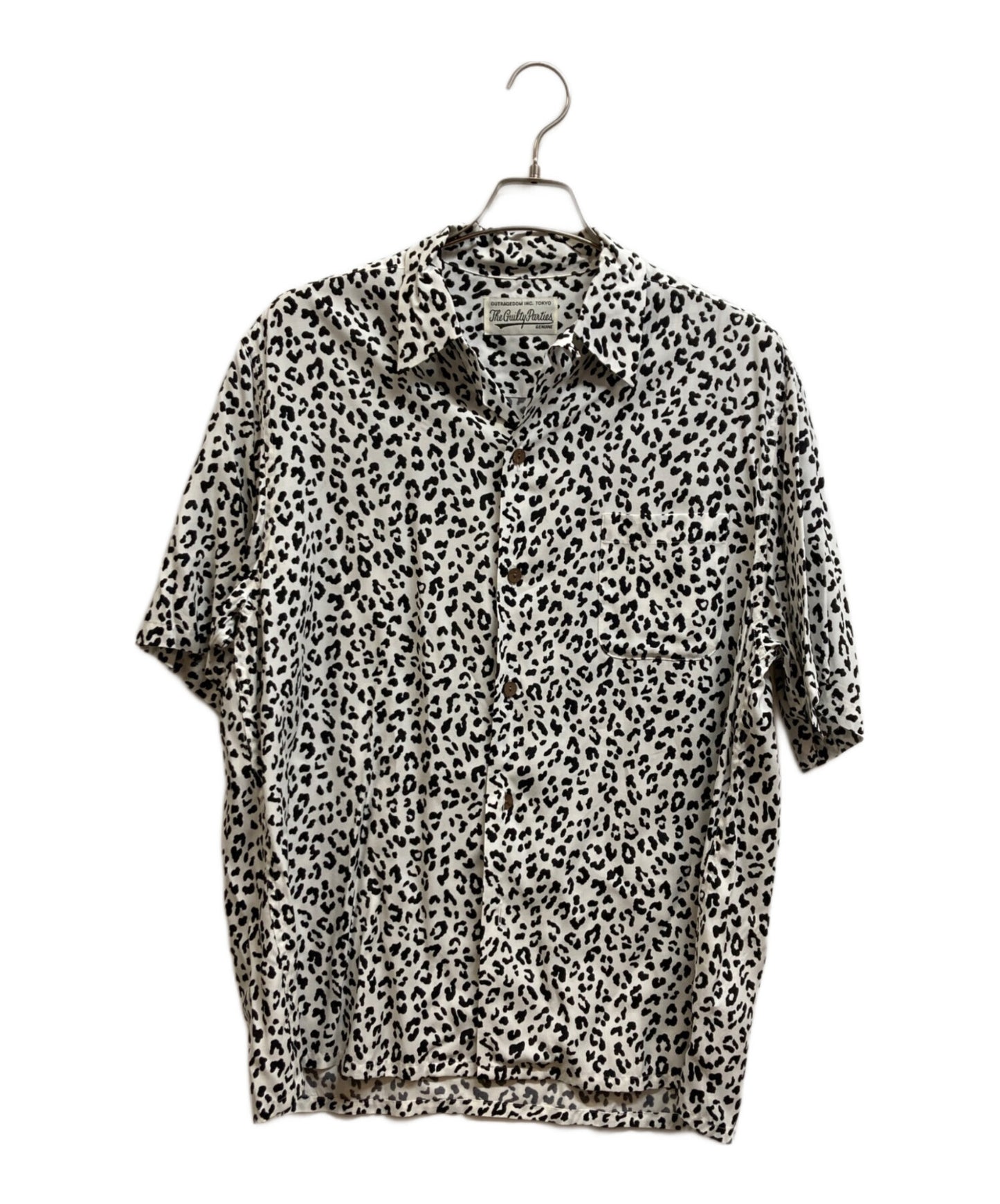 [Pre-owned] WACKO MARIA LEOPARD HAWAIIAN SHIRT S/S