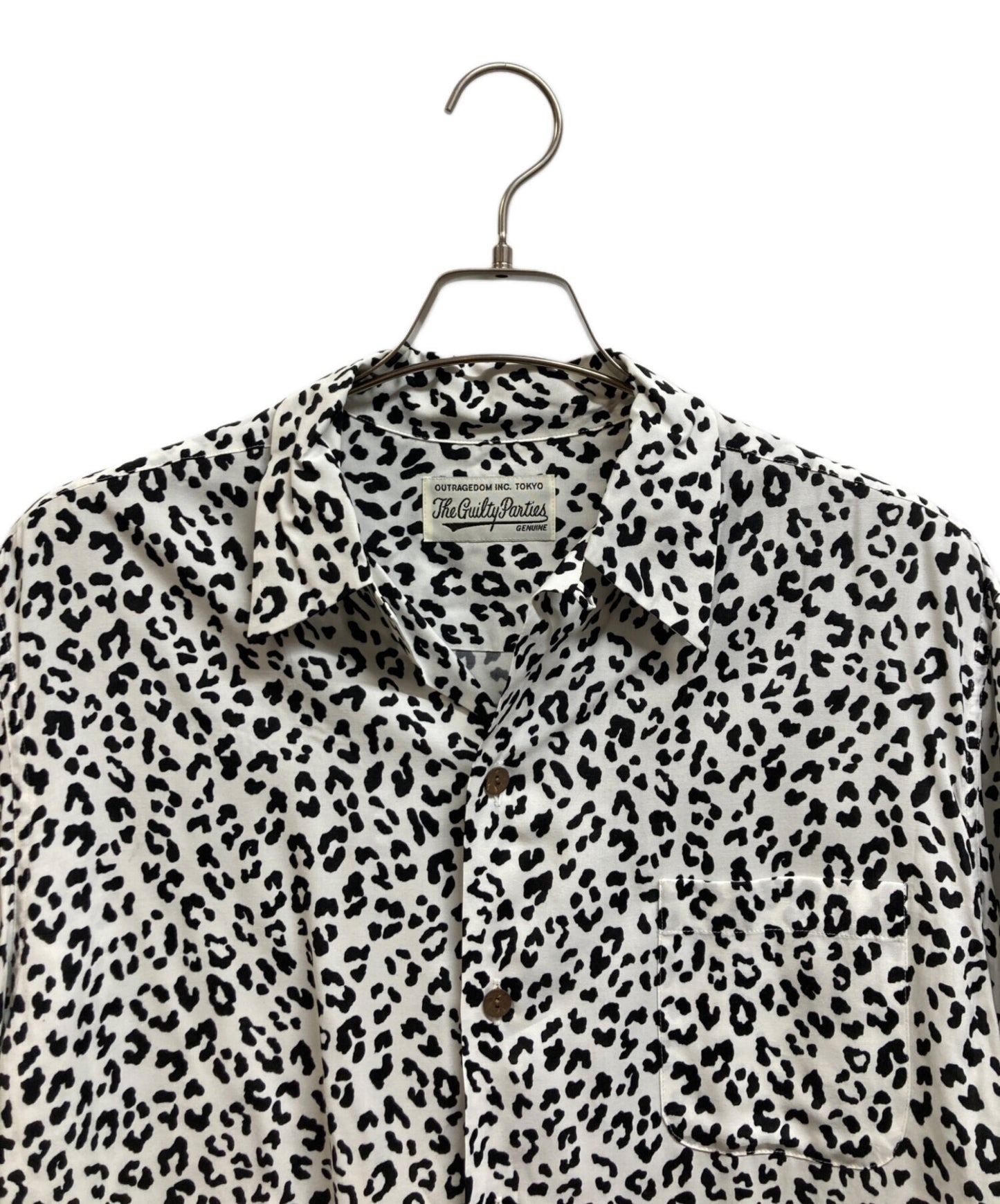 [Pre-owned] WACKO MARIA LEOPARD HAWAIIAN SHIRT S/S