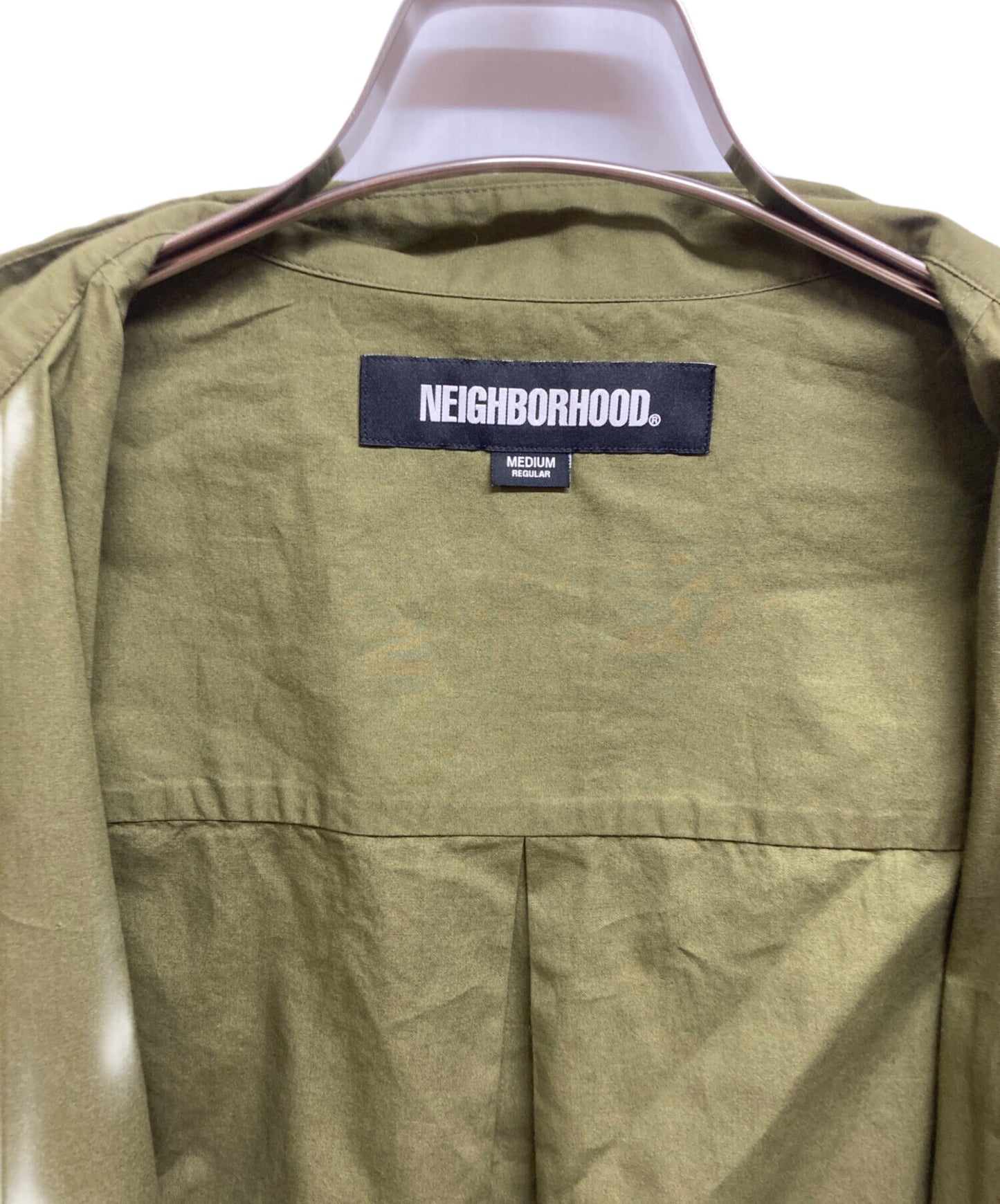 [Pre-owned] NEIGHBORHOOD PLAIN SHIRT LS 242SPNH-SHM02