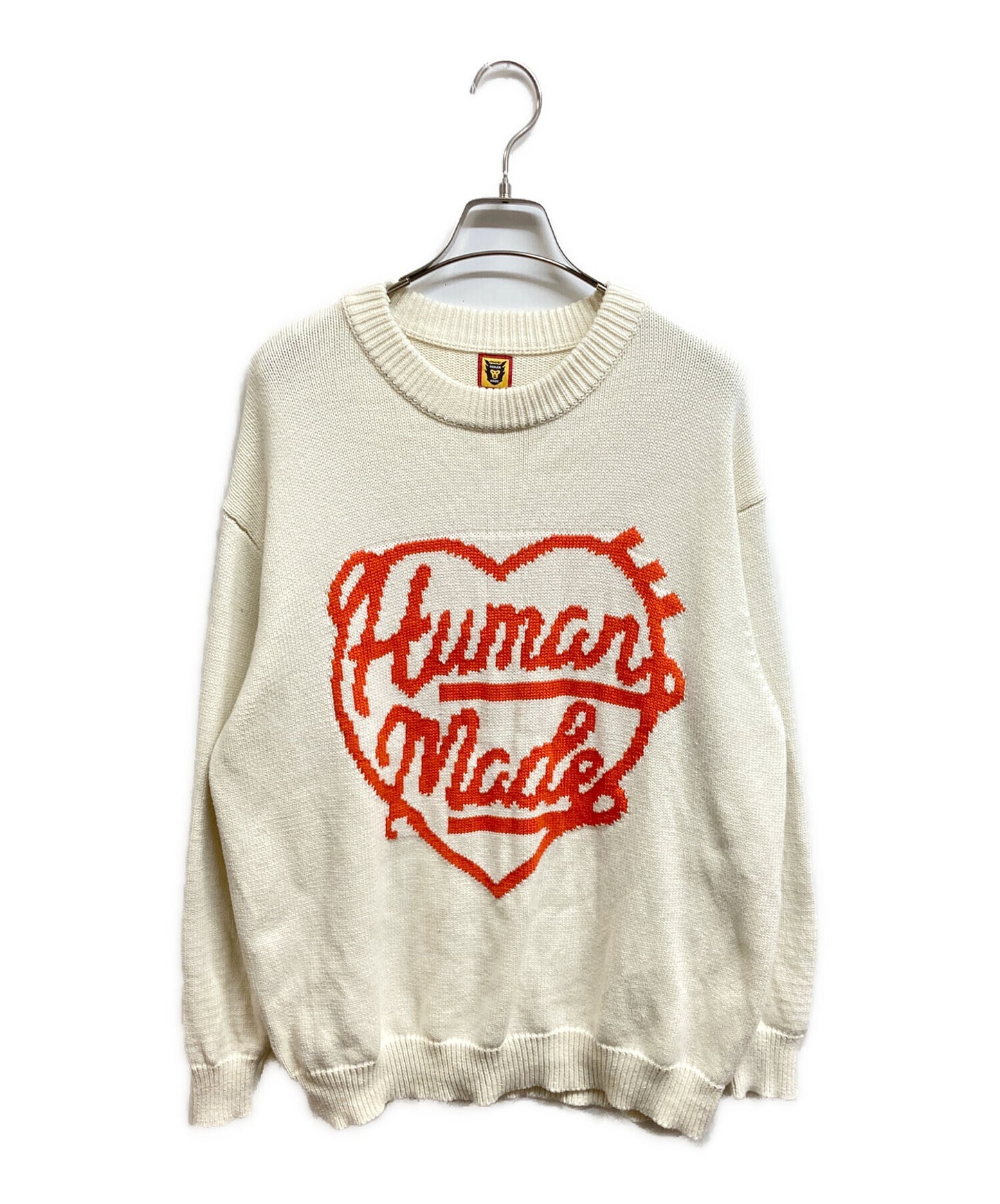 [Pre-owned] HUMAN MADE Heart Logo Knit Sweater