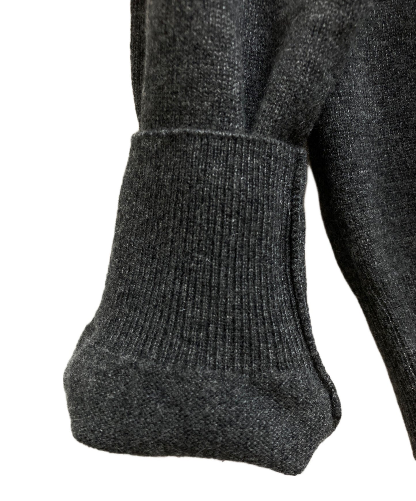 [Pre-owned] HERMES 23AW Round-neck knit cashmere signature H367135HA82ME