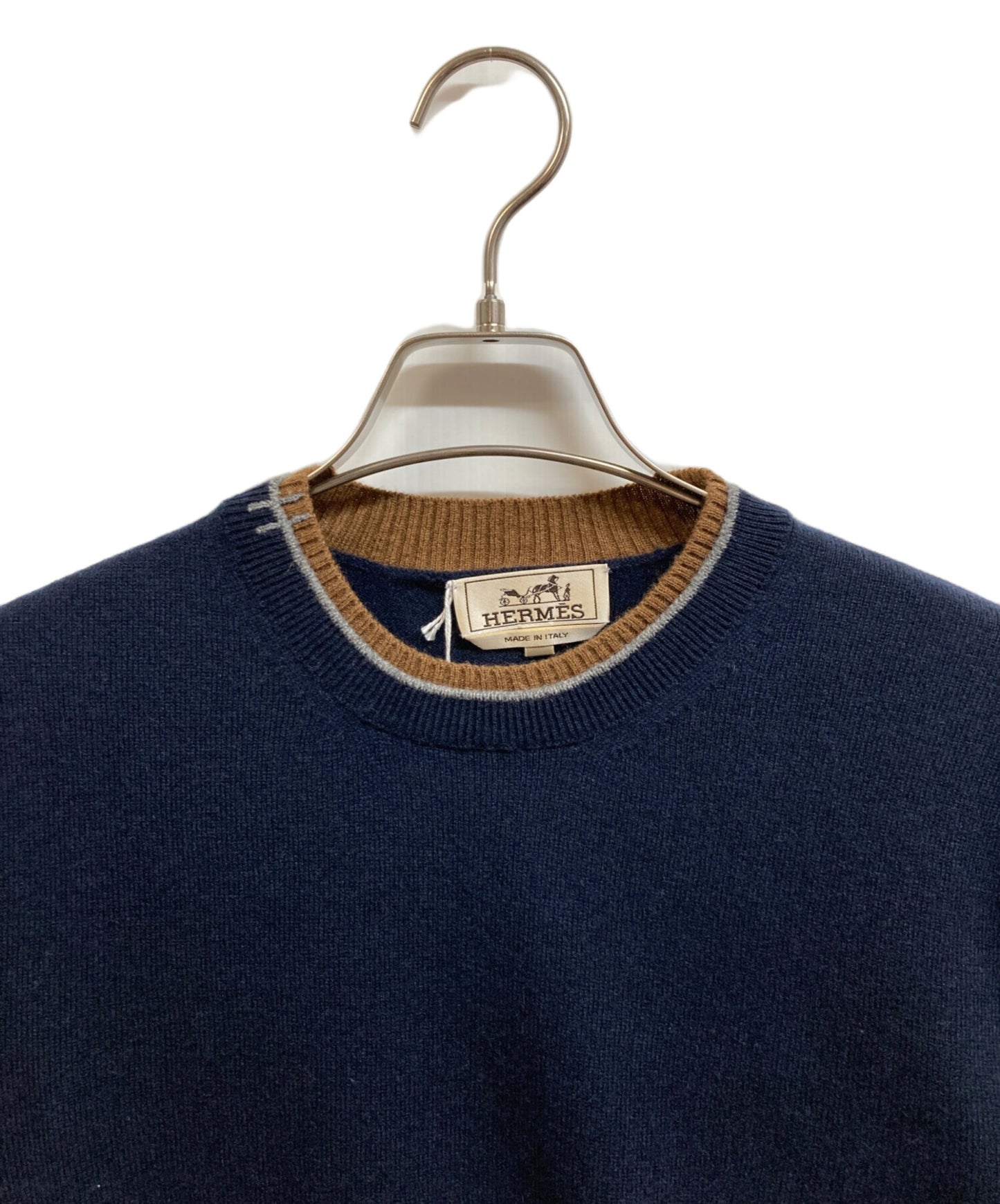 [Pre-owned] HERMES round-necked sweater 367135HA01ME