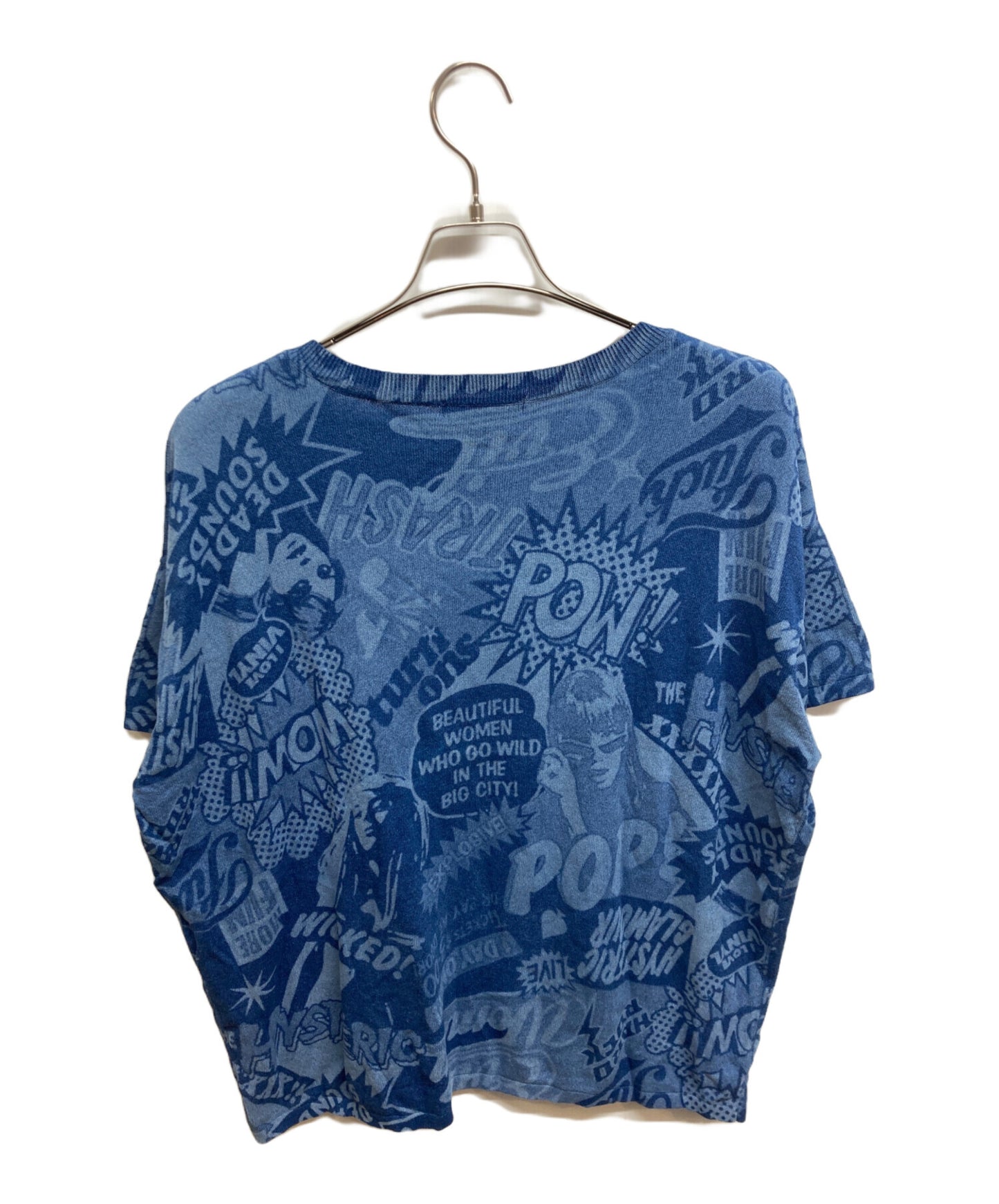 [Pre-owned] Hysteric Glamour Comic Pattern Knitwear 01182NS03