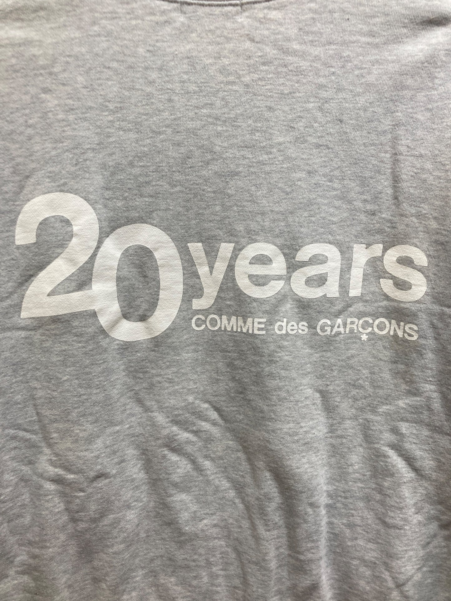 [Pre-owned] ROBE DE CHAMBRE COMME DES GARCONS 20th Anniversary Back Print Sweatshirt RT-110370