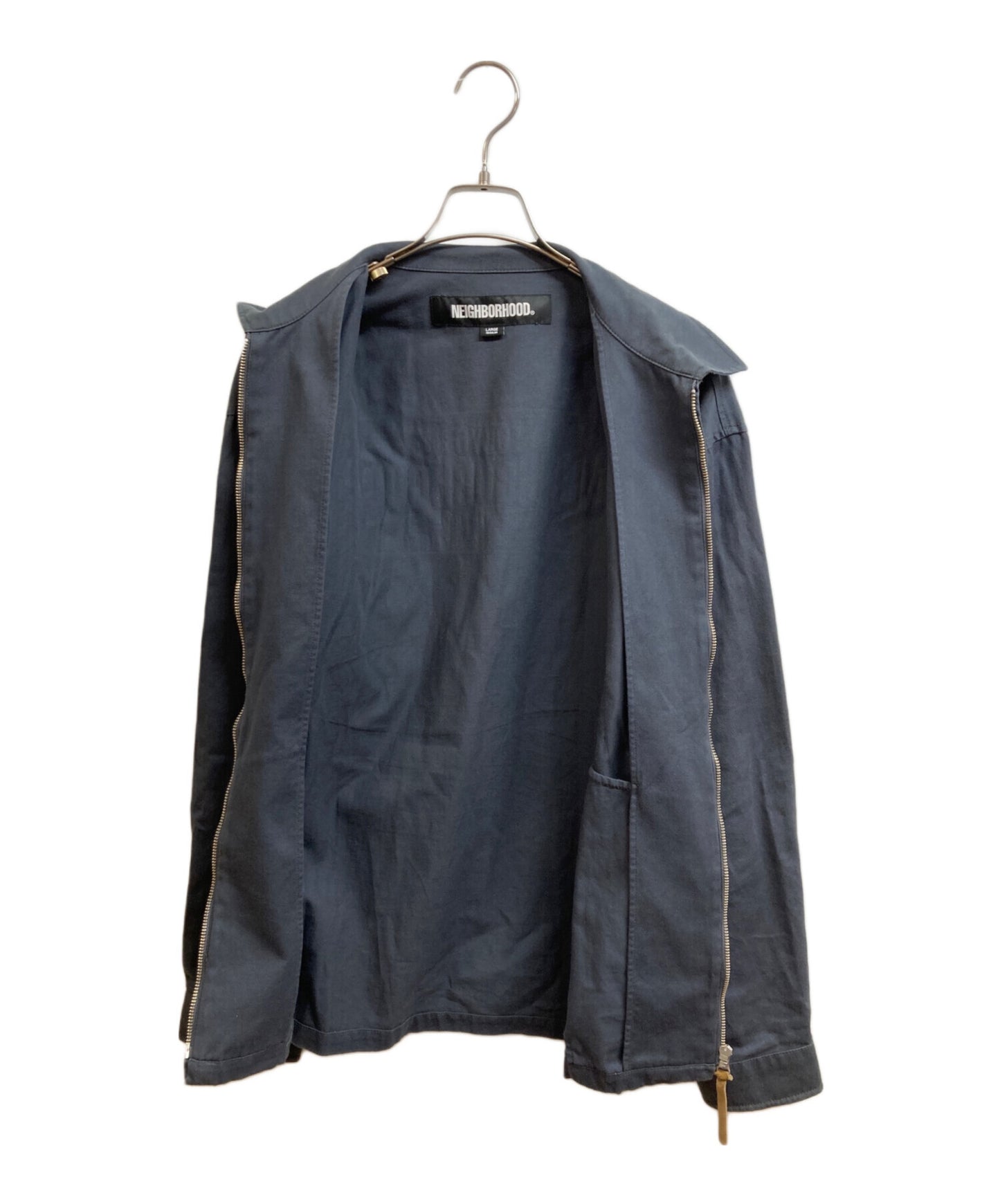 [Pre-owned] NEIGHBORHOOD Logo Print Work Jacket 241TSNH-JKM02