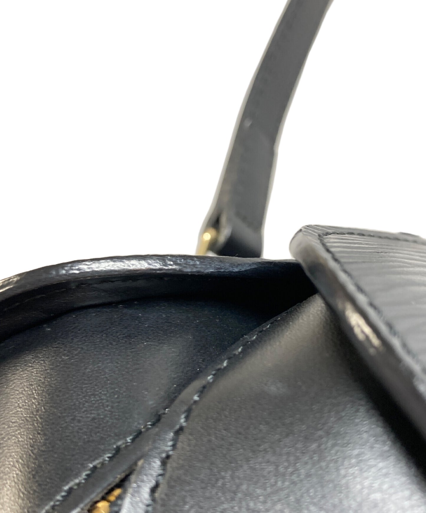 [Pre-owned] LOUIS VUITTON Soufflot handbag leather noir M52222