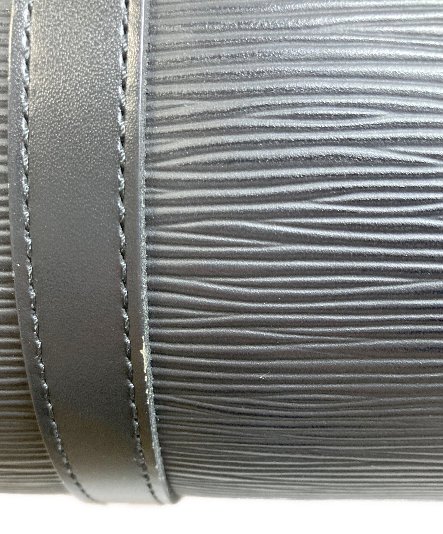 [Pre-owned] LOUIS VUITTON Soufflot handbag leather noir M52222