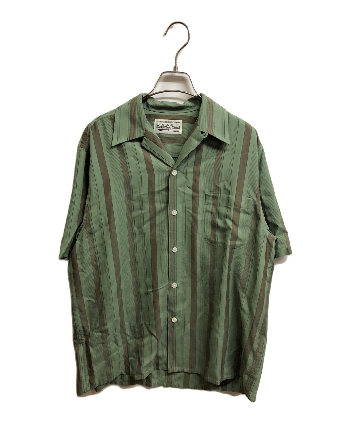[Pre-owned] WACKO MARIA open-collared shirt 24SS-WMS-OC09
