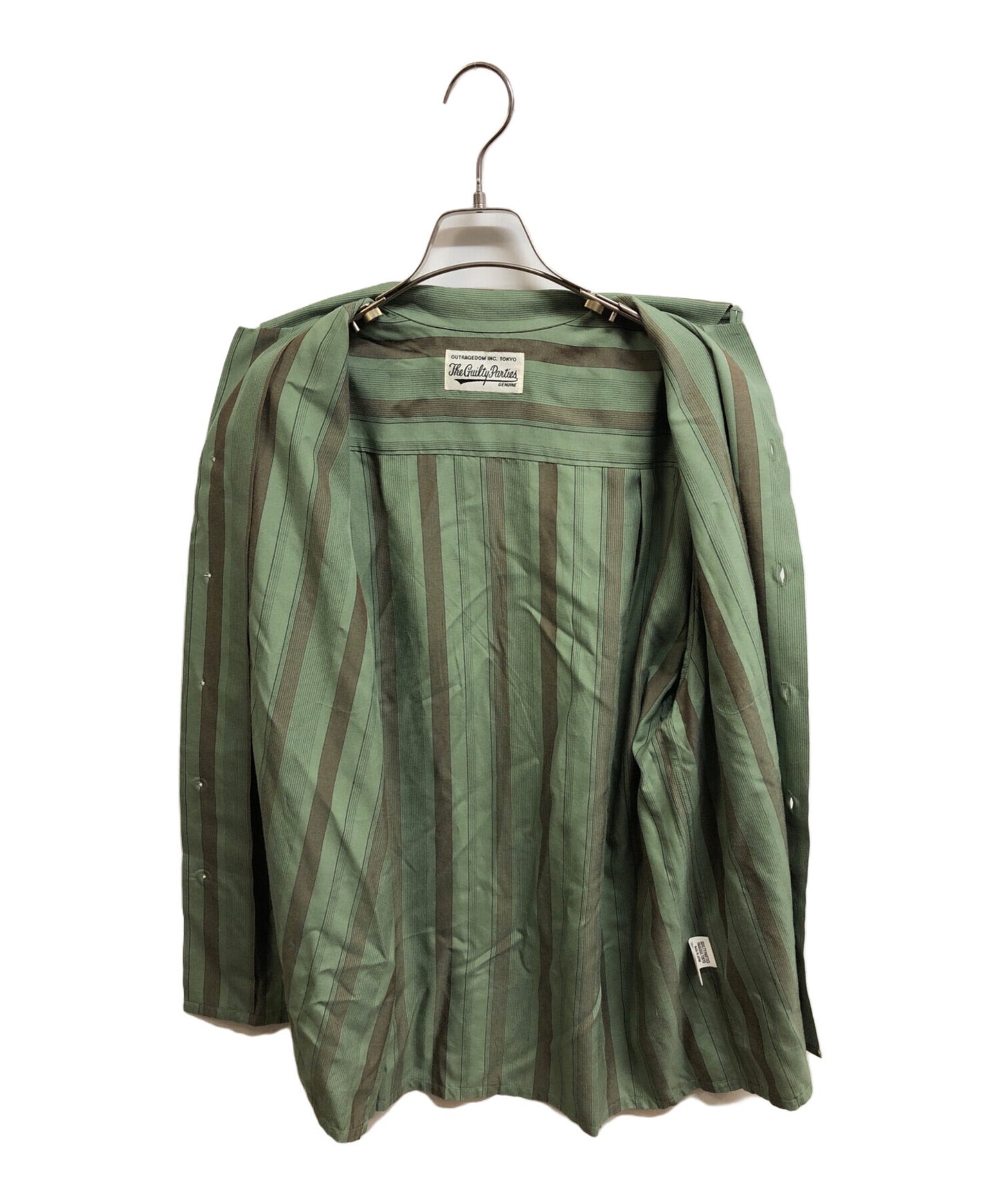 [Pre-owned] WACKO MARIA open-collared shirt 24SS-WMS-OC09