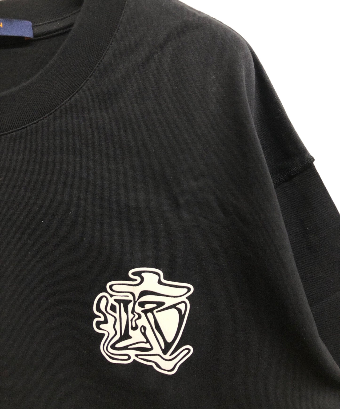 [Pre-owned] LOUIS VUITTON 19AW Smoke Printed Tee RM192 NPG HHY90W